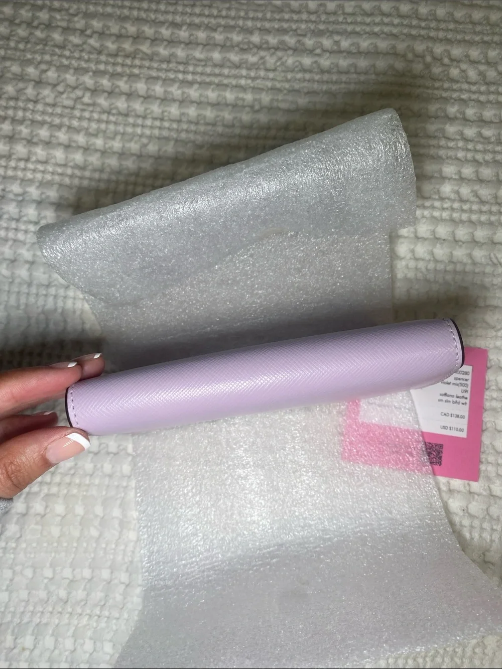 NWT Kate Spade Violet Saffiano Leather Wallet with Gold Hardware 🦄✨